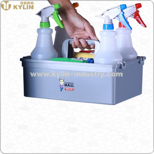 Hộp công cụ hiện đại cầm tay làm sạch nhựa lưu trữ container nhựa hình chữ nhật hình dạng tiêm PP Kỹ thuật tưới nước có thể giỏ - Product Image 2