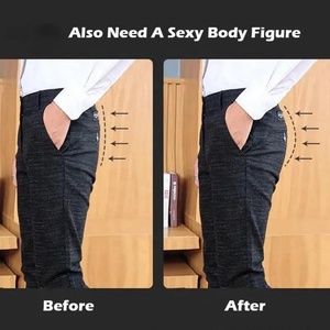 Boxer da <span class=keywords><strong>Uomo</strong></span> Seducenti Senza Cuciture con Imbottitura Push-Up in Spugna per Glutei - Product Image 4