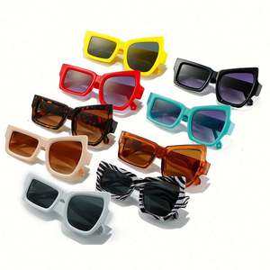 Nouveauté 2022, lunettes de soleil uniques de luxe pour hommes et femmes, style polygonal punk, lunettes de soleil steampunk géométriques - Product Image 4