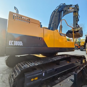 Équipement lourd d'occasion Volvo EC380DL Excavatrice Marque de renommée mondiale Prix bas Bon état Pompe à engrenages principale Roulement PLC 38 tonnes - Product Image 1
