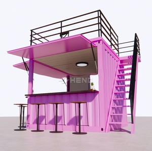 Container Prefabbricato <span class=keywords><strong>in</strong></span> Acciaio da 10 Piedi per Ristorante, Negozio o Chiosco Alimentare, Mini Casa Container - Product Image 4