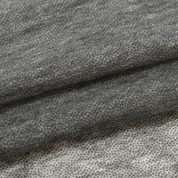 Tissu d'entoilage non tissé fusible de liaison thermique à point unique en nylon polyester Offre Spéciale