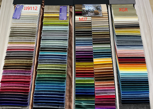 Fornitori di produzione tessile 100 poliestere casa <span class=keywords><strong>Deco</strong></span> tessuti per divani tappezzeria tessuto Standard Plain velluto olandese - Product Image 5