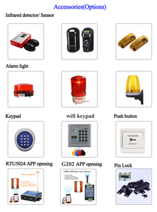 Lampe d'avertissement de sécurité pour d'ouvreur de porte coulissante et balançoire, ampoule d'avertissement de sécurité, dc 24v ac 110v <span class=keywords><strong>220V</strong></span>, 2 pièces - Product Image 6