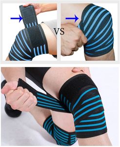 Dây Đàn Hồi Nâng Tạ Chuyên Nghiệp Nẹp Đầu Gối Khuỷu Tay Bảo Vệ Hỗ Trợ Quấn Cổ Tay Phụ Kiện Tập Gym Tại Nhà - Product Image 3