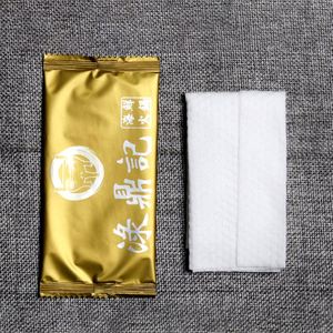 Custom Printed Disposable Cleaning Wet <b>Wipes</b> <b>Hand</b> Mouth Single Piece Restaurant Nonwoven Cleansing Wet Tissue with logo - Product Image 3