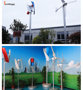 กังหันลมแนวนอน EU 200W 300W 500W 1000W 5KW 15KW 20KW กำลังผลิตสูง ความเร็วลมเริ่มต้นต่ำ แบบแม่เหล็ก - Product Image 4