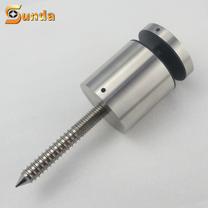 Separador de vidrio de <span class=keywords><strong>2</strong></span> "de acero inoxidable 316 hecho en fábrica separador de vidrio de perno ajustable para barandilla de balcón de vidrio - Product Image 5