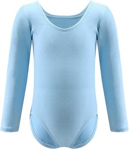 Maillot de Ballet Tipo Camisola para Niñas – Maillot de Danza de Algodón Suave con Tirantes Ajustables y Forro Completo en la Parte Delantera - Product Image 5