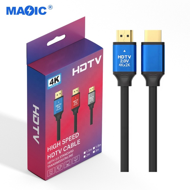 New Arrival 4K 30Hz 60Hz Ultra HD High Speed HDMI to HDMI Cable 2.0 Ultra HD TV High Speed 4K UHD HDMI Kabel