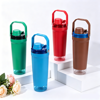 Gobelet en métal à double paroi de 20 oz avec logo personnalisé, gourde en acier inoxydable, shaker pour protéines, mélangeur de poudre pour la salle de sport et la remise en forme