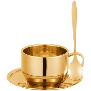 Ensemble de tasses à café réutilisables personnalisées pour café expresso, en acier inoxydable, à double paroi, isolées - Product Image 3