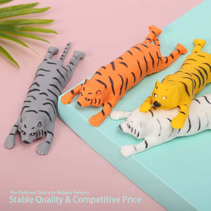 Jouet anti-stress créatif Jincan TPR en forme de tigre rempli de sable, jouet à presser pour garçons, en mousse à récupération lente - Product Image 4