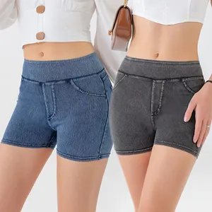 Summertime New High-Waisted Hip Lift Yoga Wear Jeans Cycling Shorts High Spring Sweatpants Women Shorts Women's Jeans