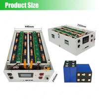 Kits de boîtier de batterie Lifepo4 Xiho V2 51.2V 48V 16S1P 314Ah 280Ah pour pack de batterie lithium-ion 15kWh avec BMS JK PACE