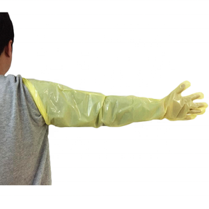 Sarung tangan inseminasi panjang <span class=keywords><strong>Ultrasound</strong></span> hewan, sarung tangan keling plastik - Product Image 6