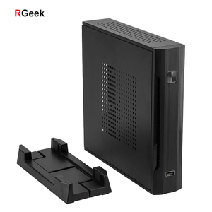 RGeek C02 Mini ITX caso Mini SPCC 0,8mm PC computadora chasis caso sin ventilador de escritorio Gabinete caso - Product Image 1