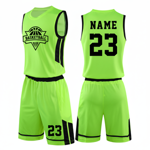 Uniforme de baloncesto de alta calidad, cómodo uniforme de baloncesto de media manga, el mejor diseño en uniforme de baloncesto de Color rojo - Product Image 1