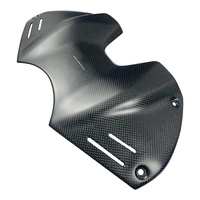 DUCATI Panigale V4 V4S V4R SP 2022-2024 Accessoires de carénage de moto 100% Couvre-réservoir de carburant de batterie avant en fibre de carbone Nouveau
