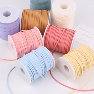 Nine-Colored Ribbon 3Mm Cowhide <b>Rope</b> For Jewelry Making <b>Bracelet</b> Necklace Diy Craft Accessories - Product Image 2