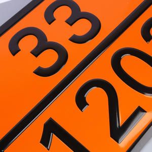 Индивидуальные Светоотражающие вывески для автомобилей большого размера, вывески из нержавеющей стали, вогнуто-выпуклые Светоотражающие вывески - Product Image 6