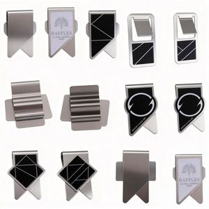 Hot Sale Custom Size Stainless Steel Money Clip Custom Logo Metal Cash Hold for Corporate Giveaways - Product Image 4