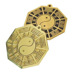 โรงงานขายส่ง: กระจก Bagua ทองเหลืองกระจก zhenzhai Bagua - Product Image 4