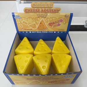 Block Cheese Squishy <b>Toy</b> Slow Rebound Butter Stick Fidget for <b>Desk</b> Stress Relief and Sensory Venting Creative Gadget - Product Image 1