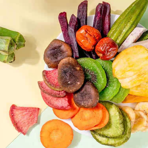 Mezcla <span class=keywords><strong>de</strong></span> Rodajas <span class=keywords><strong>de</strong></span> Frutas y Verduras Orgánicas Liofilizadas a Granel Conservadas en Agua con Sabor Fresco y Cáscara Dulce - Product Image 3