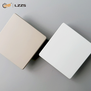 الأكثر مبيعًا مقبس مفتاح إضاءة جداري نحيف للغاية ناعم اللمس مادة الكمبيوتر 13A كحد أقصى. تيار متين V Max. مع/بدون Neno - Product Image 6