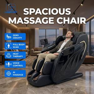 Sillón <span class=keywords><strong>de</strong></span> Masaje Eléctrico <span class=keywords><strong>de</strong></span> Cuerpo Completo LEERCON 2026 Sonic Wave Resonance Pro con Almohada Superior <span class=keywords><strong>de</strong></span> Lujo y Ahorro Preimpuestos - Product Image 1