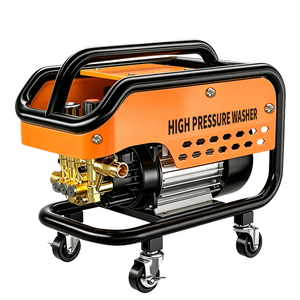 Carrito Portátil con Bomba de Latón de Alta Resistencia y Ruedas Móviles para Estación de Lavado de Coches, Equipo OEM Compatible HT-9 con Flujo Ajustable - Product Image 1