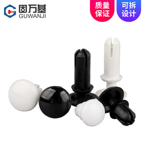 Rivets en nylon Guwanji R2, boutons-pression en plastique pour l'industrie de la construction, diamètre de la tête de 1/4 po - Product Image 4