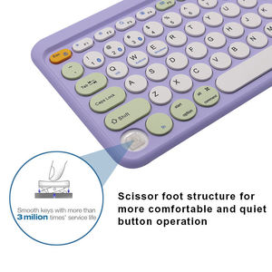 Office Clavier Pc Bureautique Teclados Para Computadora Multi Computer <b>Keyboard</b> Klawiatura Rechargeable <b>bluetooth</b> <b>Keyboard</b> - Product Image 4
