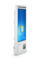 Kiosco Táctil con Soporte de Piso, Android/Windows, 21.5/23.8/27/32 Pulgadas, Pago de Autoservicio, Impresora Térmica, Escáner de Código QR, SDK, para Exteriores