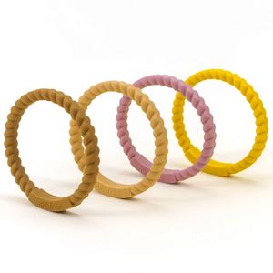 Bracelet de dentition portable en silicone pour bébé, jouet à mâcher, cadeau pour enfant, accessoire de puériculture, jouet souple - Product Image 3