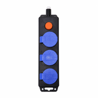 Multiprise étanche IP44 avec 5 prises et câble en cuivre, rallonge PDU
