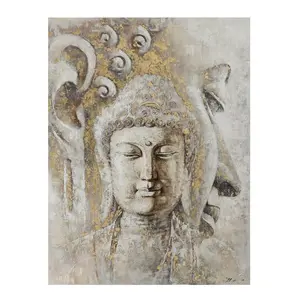 בודהה בד אמנות שמן ציור עם באיכות גבוהה