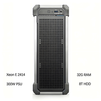 Server Tower PowerEdge T160 Baru dengan Intel Xeon E-2414, RAM 32GB DDR5, PSU Tunggal 300W, HDD 8TB yang Dapat Ditukar Saat Panas, dan Dapat Dikustomisasi