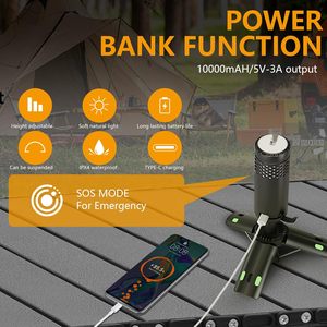 Từ Chân Máy Lều Móc Ánh Sáng Di Động Đi Bộ Đường Dài Ngoài Trời Khẩn Cấp Có Thể Tháo Rời Có Thể Sạc Lại Kính Thiên Văn LED Cắm Trại Đèn Lồng - Product Image 4