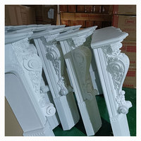 2023 Offre Spéciale décor 3d cheminée murale moderne couverture de table extérieure pièces surround