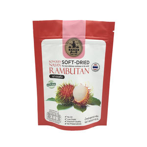 Pochette en plastique imprimée personnalisée pour noix séchées, aliments surgelés, Fruits, avec fermeture éclair - Product Image 2