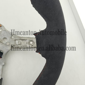 Nouveau produit phare : Volant en cuir perforé Alcantara pour BMW Série 3, Série 5, F10, F20, F30, F90, F01, F02 - Product Image 2