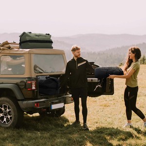 Échantillon gratuit Sac de coffre de moto en PVC 500D, tendance, durable, imperméable, avec sac pour casque, sacoche de selle de moto imperméable - Product Image 5