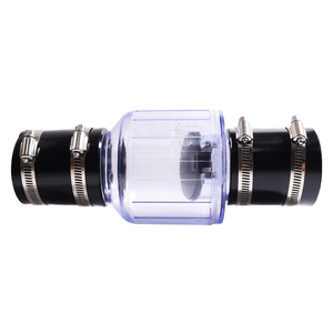 <span class=keywords><strong>Clapet</strong></span> <span class=keywords><strong>anti</strong></span>-retour silencieux en <span class=keywords><strong>PVC</strong></span> de 2 pouces, avec ressort en fer et pinces en plastique, étanche aux fuites, pour pompe de puisard et eaux usées - Product Image 4