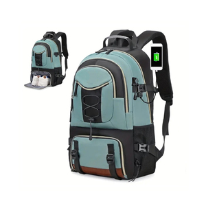 Large Capacity Outdoor Sports Backpack for Hiking Rock Climbing Breathable Wear-Resistant Drawstring Promotional Sportpacks