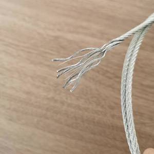 Le funi di acciaio ad alto tenore di carbonio rivestite in plastica alta tirano le guarnizioni strette per la saldatura della costruzione a prezzi moderati - Product Image 3
