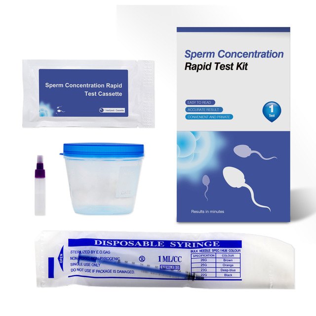 Male Sperm Count Fertility Test Kit Rapid Self Test Kits Home Male Fertility Sperm Density test
