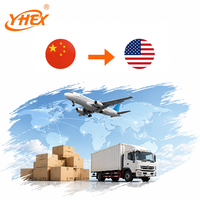 Fret aérien rapide et économique DDP Chine vers les États-Unis, faible coût d'expédition aérienne, dédouanement rapide, agent logistique de dropshipping 1688