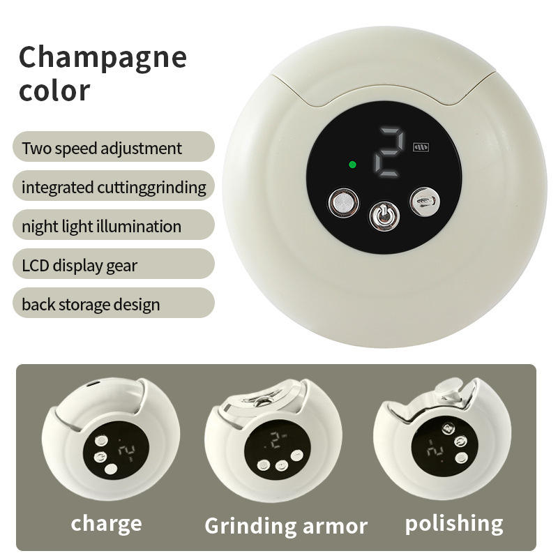 เครื่องเจียรเล็บ CH-707 (สีแชมเปญ)